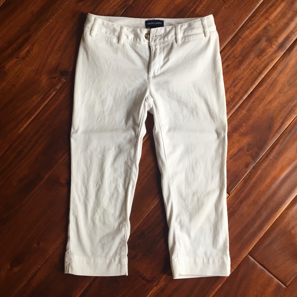 Ralph Lauren White Chino Pants